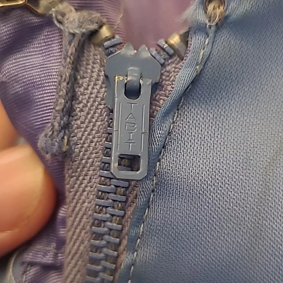 VTG 1950s Handmade Fit n' Flare Layered Blue Short Sleeved Cocktail Dress - Picture 11 of 17